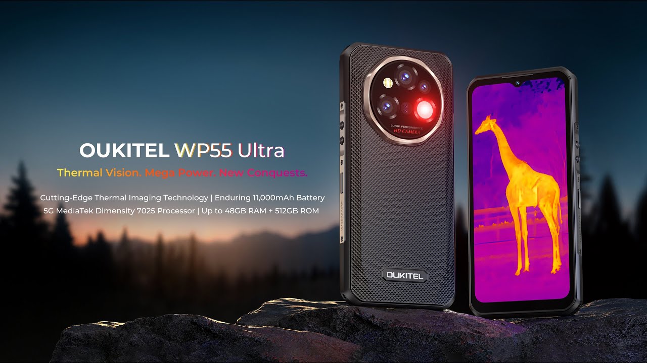 OUKITEL - WP55 Ultra &mdash; Rugged Strength, Thermal Vision in Hand