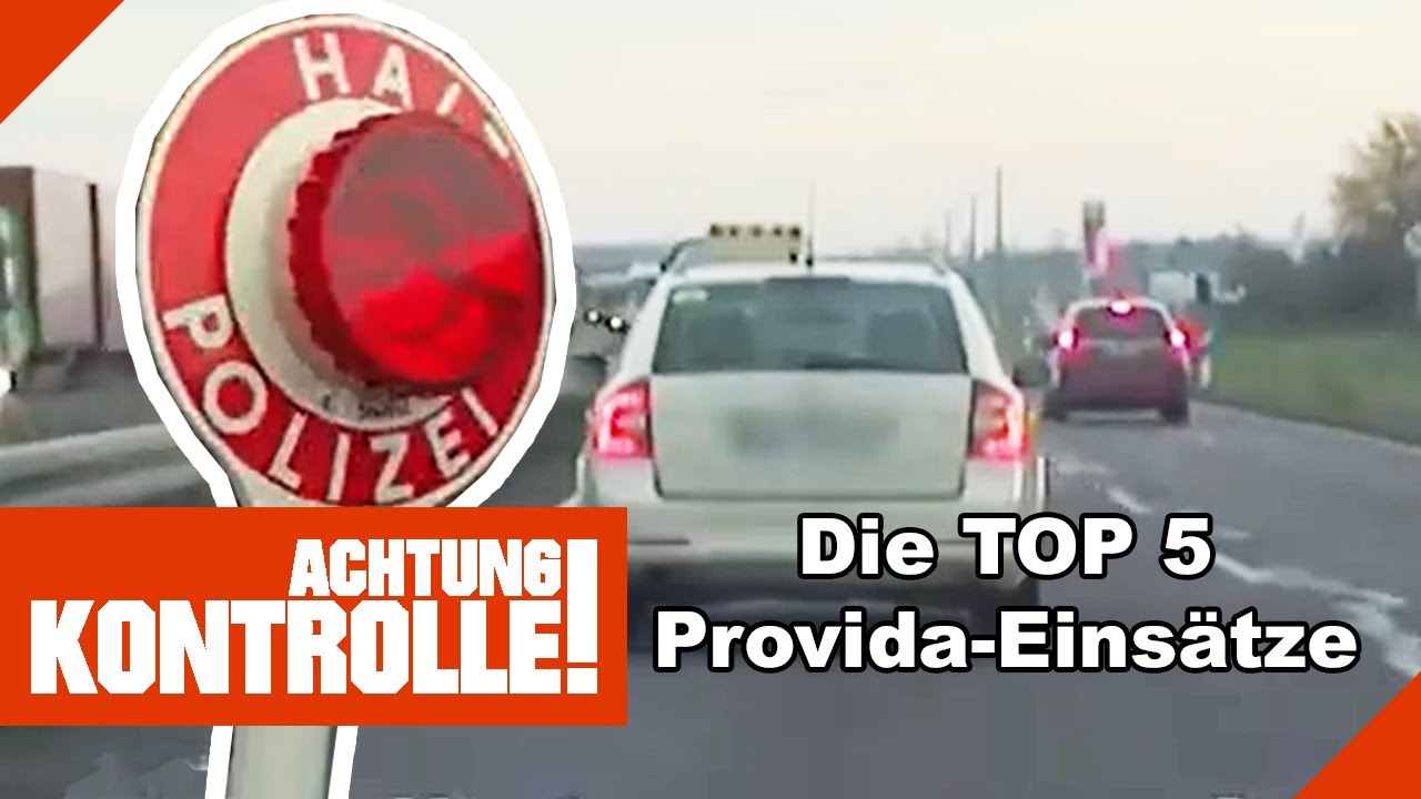 Raser ERTAPPT! Die Top 5 Eins&auml;tze mit Provida-Videowagen | Kabel Eins | Achtung Kontrolle