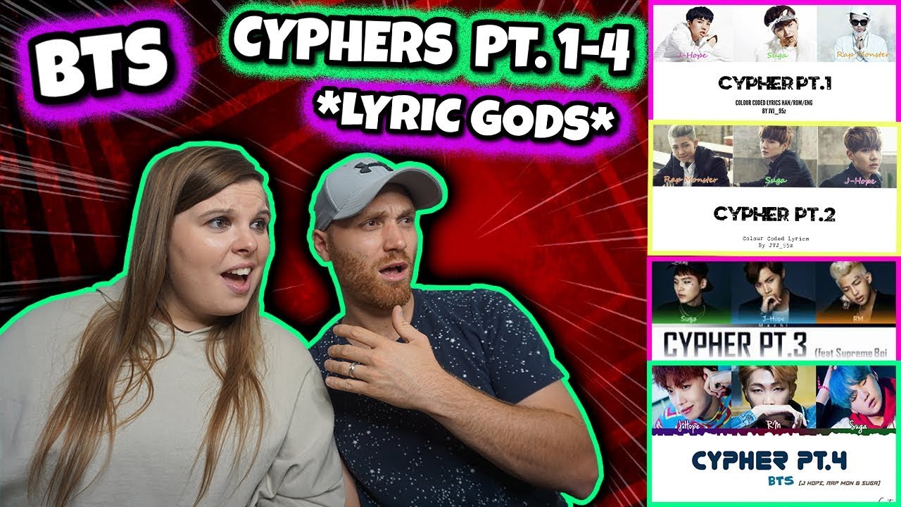 BTS (방탄소년단) – 'CYPHER PT.1-4' Lyrics [Color Coded] Reaction