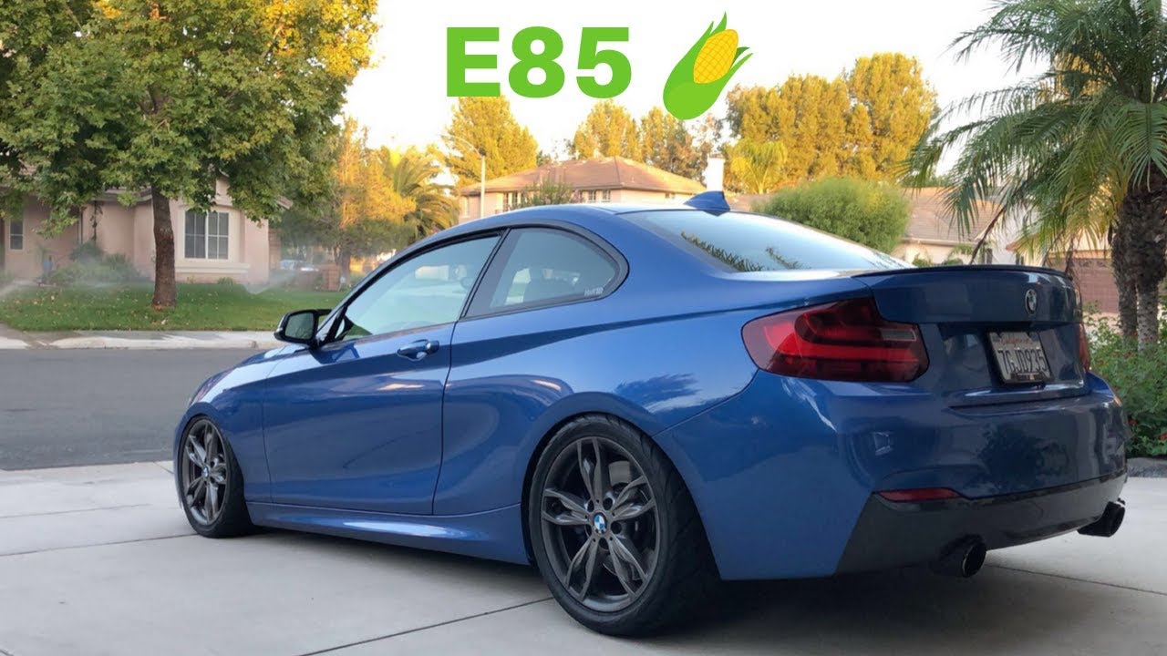 F22 M235i ПЕРВАЯ ЗАПРАВКА НА E85! *400WHP*