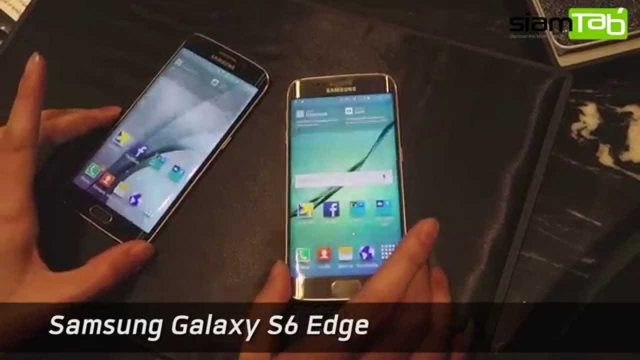 ลองจับ Samsung Galaxy S6 และ S6 Edge หรูหรา ดูดี เปลี่ยนไปจากเดิมมากจริงๆ