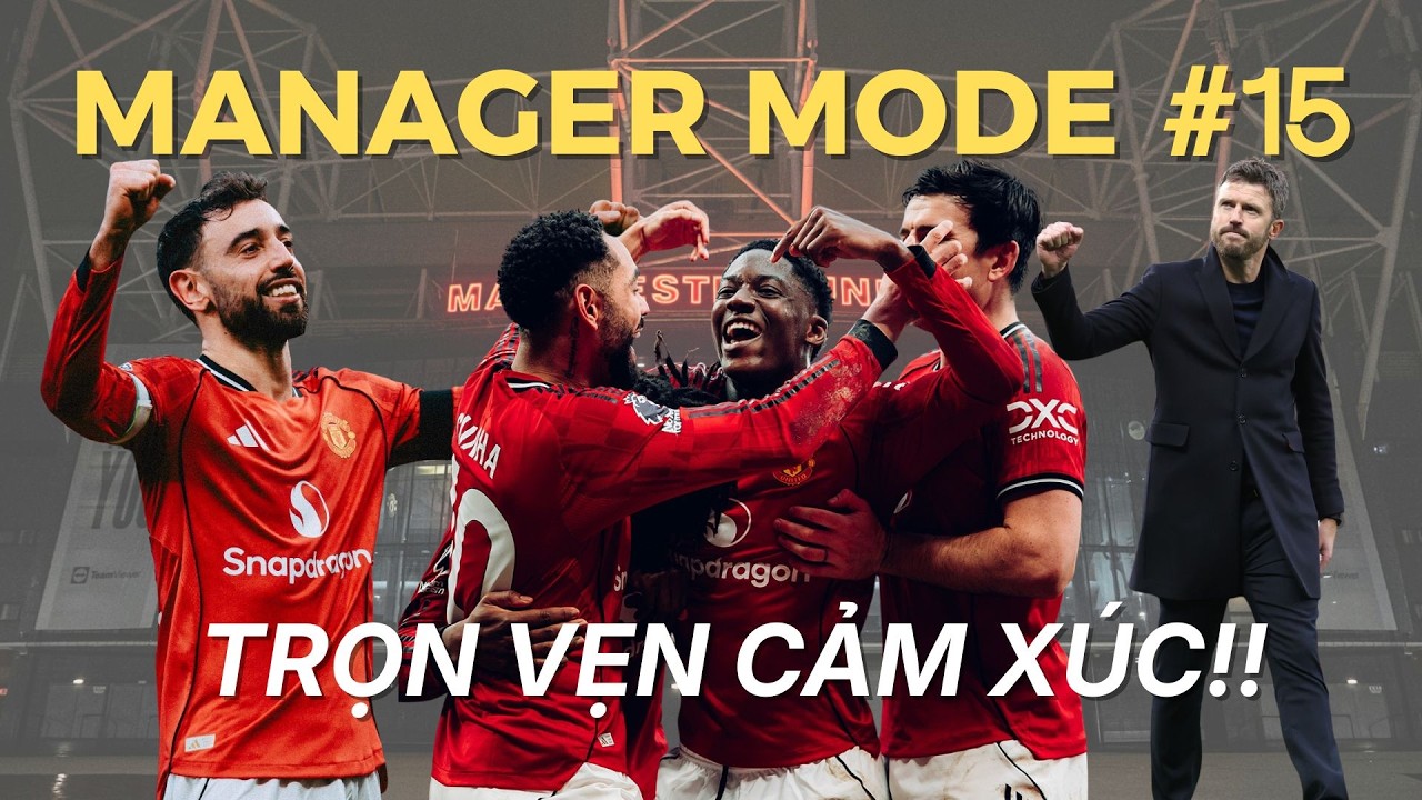 Dừng bước tại FA Cup, tàu lượn cảm xúc tại Old Trafford | FC26 MANAGER MODE #15