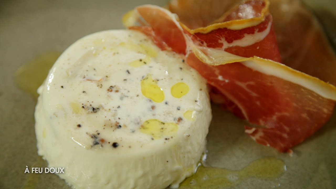 Panna cotta salée