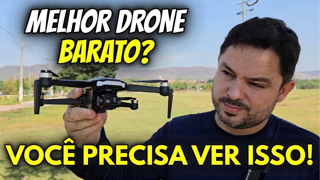 DRONE 𝗦-𝗫𝟭 - O melhor drone Barato? É 𝗦𝗘𝗚𝗨𝗥𝗢? Eu testei e você precisa ver o resultado