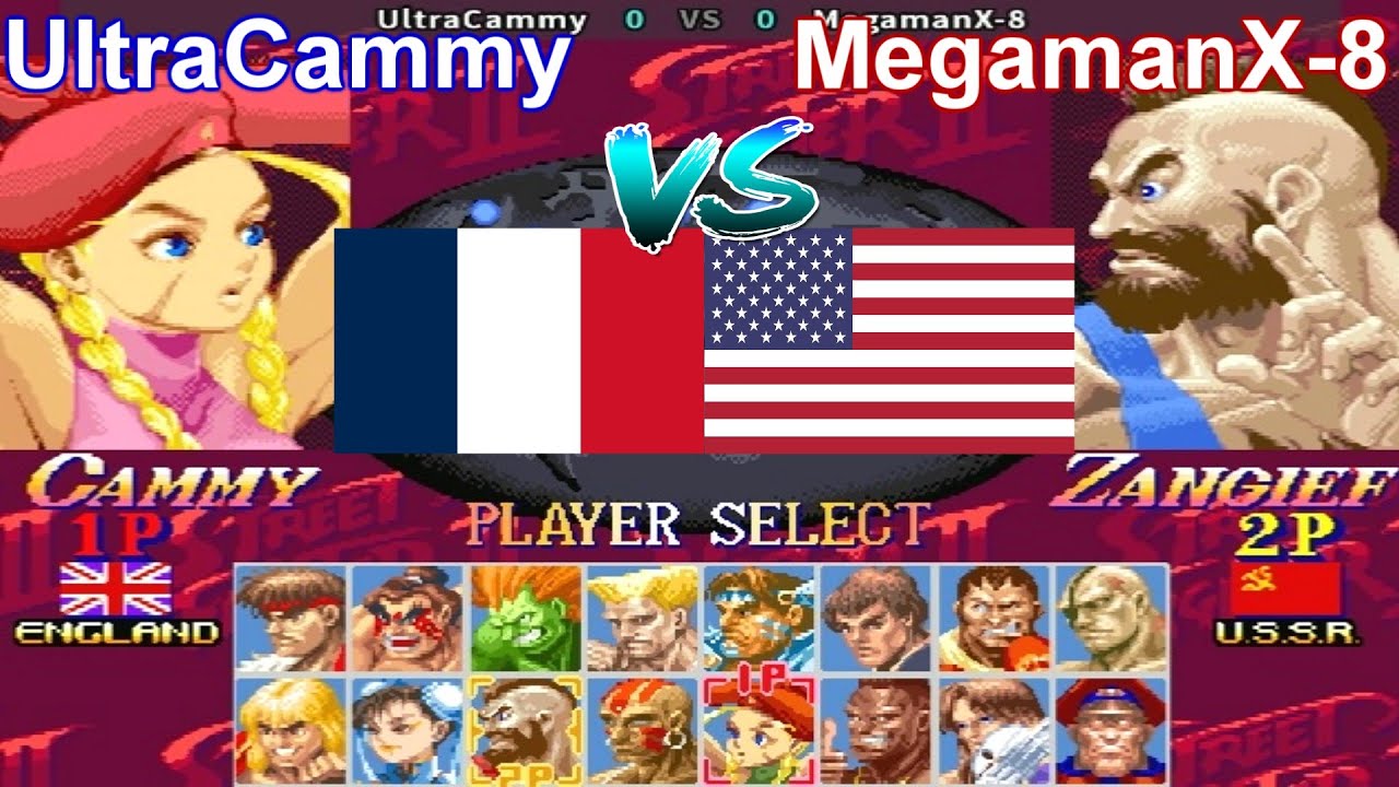 Super Street Fighter II X: Grand Master Challenge - UltraCammy vs MegamanX-8