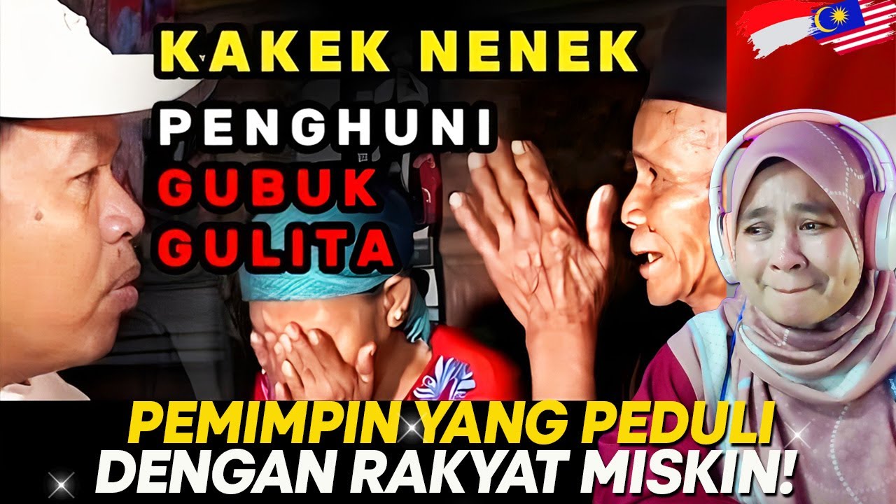 REAKSI 🇲🇾 : KDM Kagumi Ibadah Kakek dan Nenek Ini Di Gubuk Tanpa Listrik