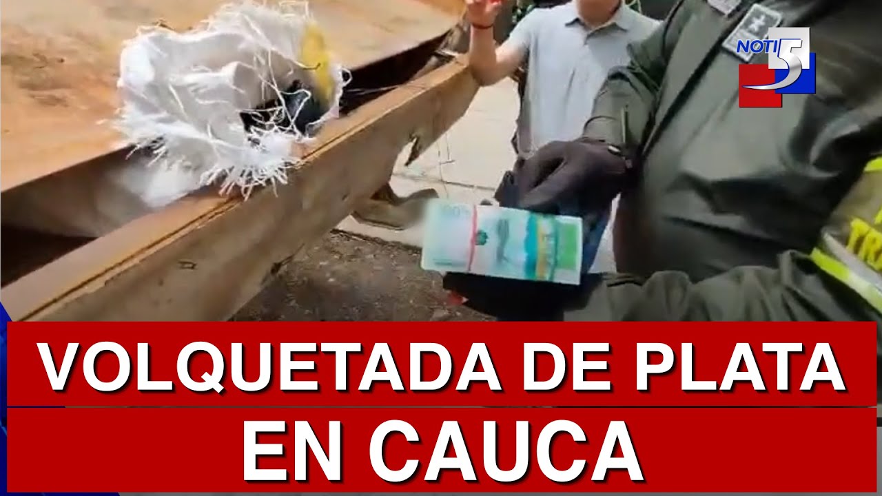 🔴 #ultimahora / Volquetada de plata en Cauca - 22 de Octubre de 2025