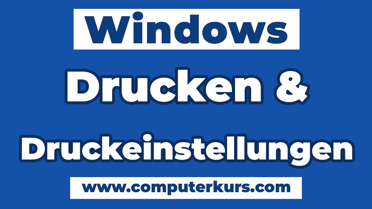 🖨️ Drucken in Windows 11 – Drucker einrichten, Dokumente drucken & Druckprobleme lösen