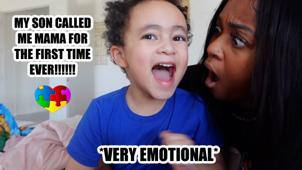 DOMONIC CALLED ME MAMA FOR THE FIRST TIME EVER!!!!!! *EMOTIONAL*