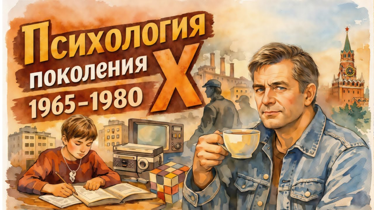 Поколение X: люди, которые молча пережили всё.