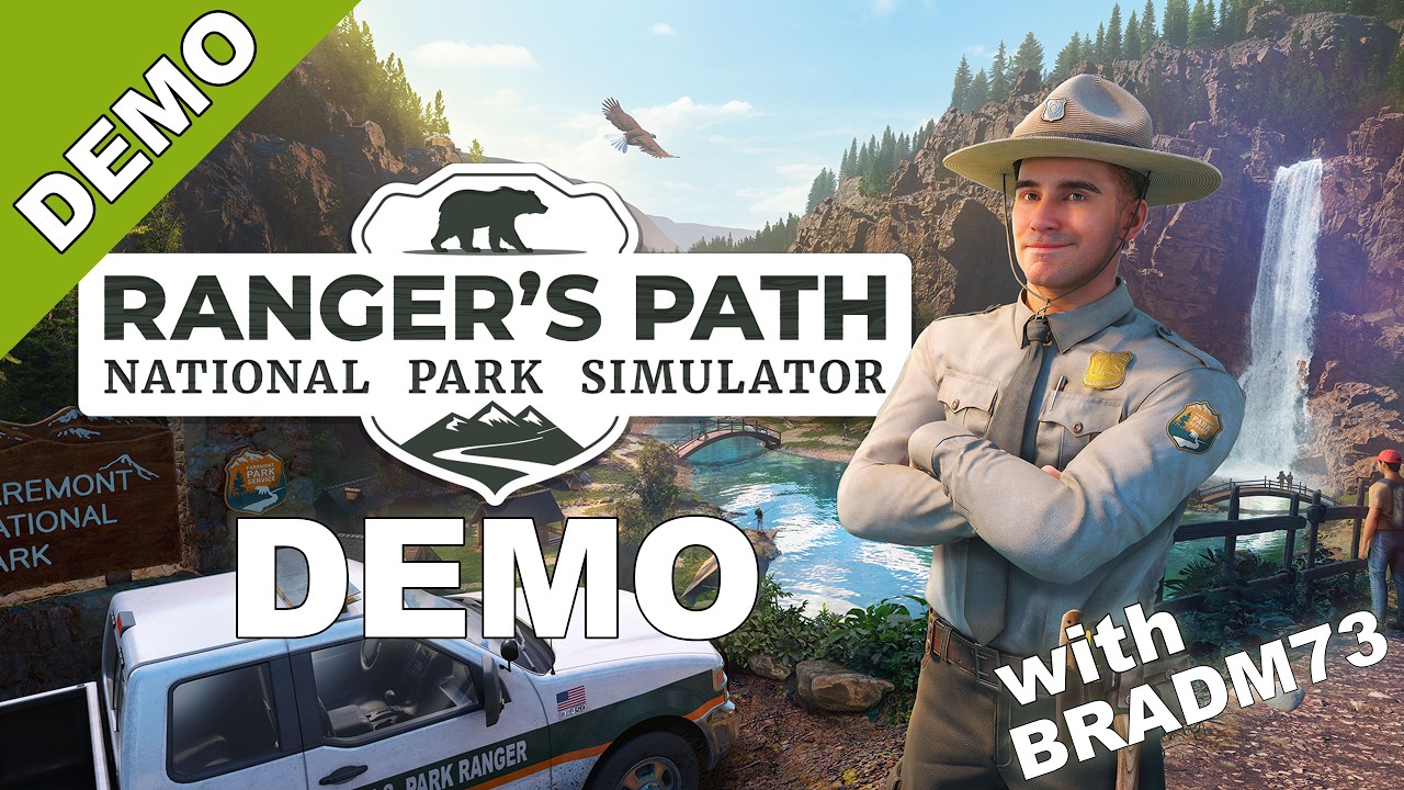 Ranger's Path: National Park Simulator - DEMO - My FIRST IMPRESSIONS!!!