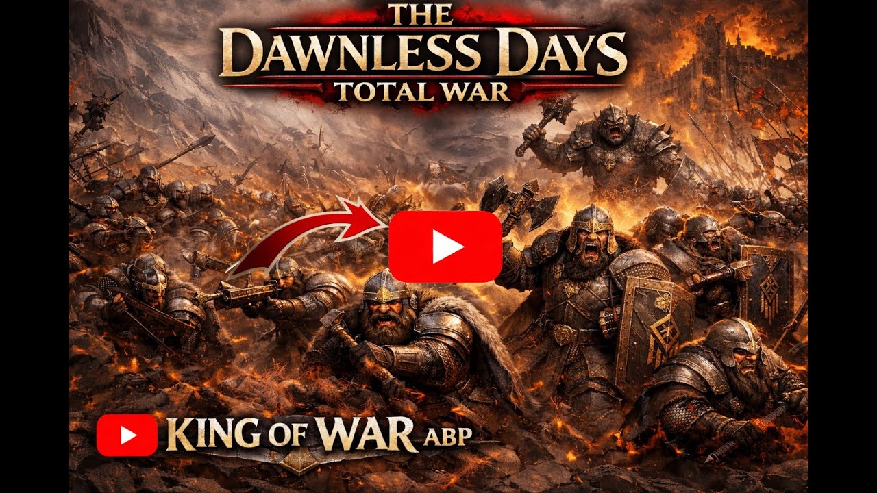 The Dawnless Days Total War ⚔️Enanos de Erebos vs Barbaros ⚔️