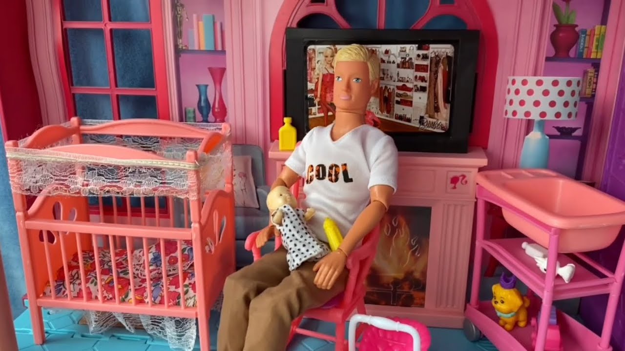 Barbie CZ - Barbie a Ken se staraji o deti