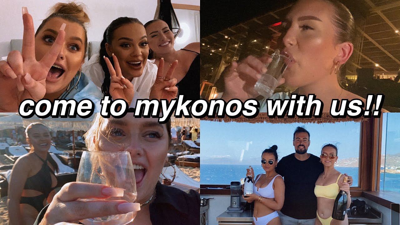 THE *MESSIEST* MYKONOS VLOG.. (with Han & Mads) | Rachel Leary