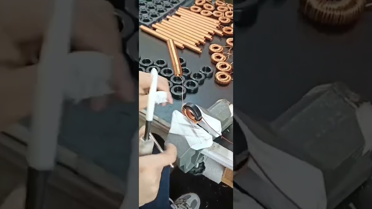 How to wind toroidal inductor ？
