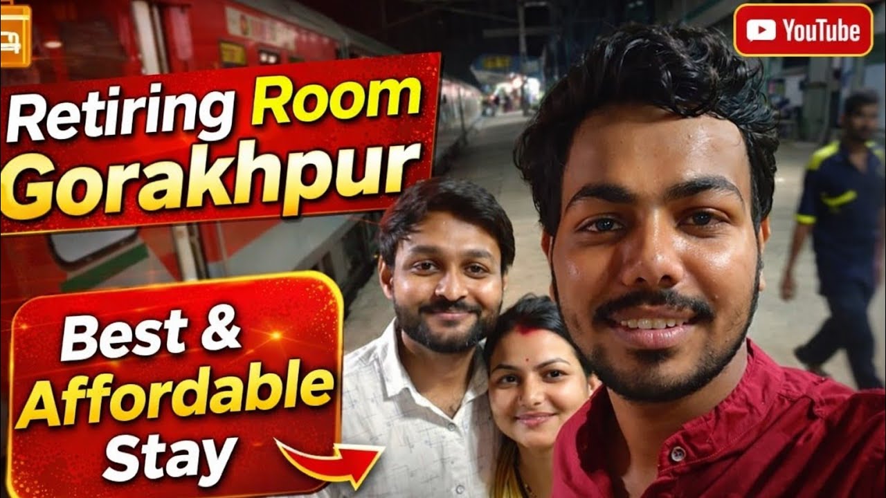 Gorakhpur retiring room | Gorakhpur railway station | vlog 255 | Navneet Chhatarpur Wala