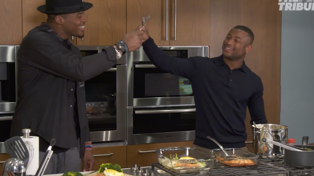 Cam Newton - Cooking with Leonard Johnson | The Players' Tribune