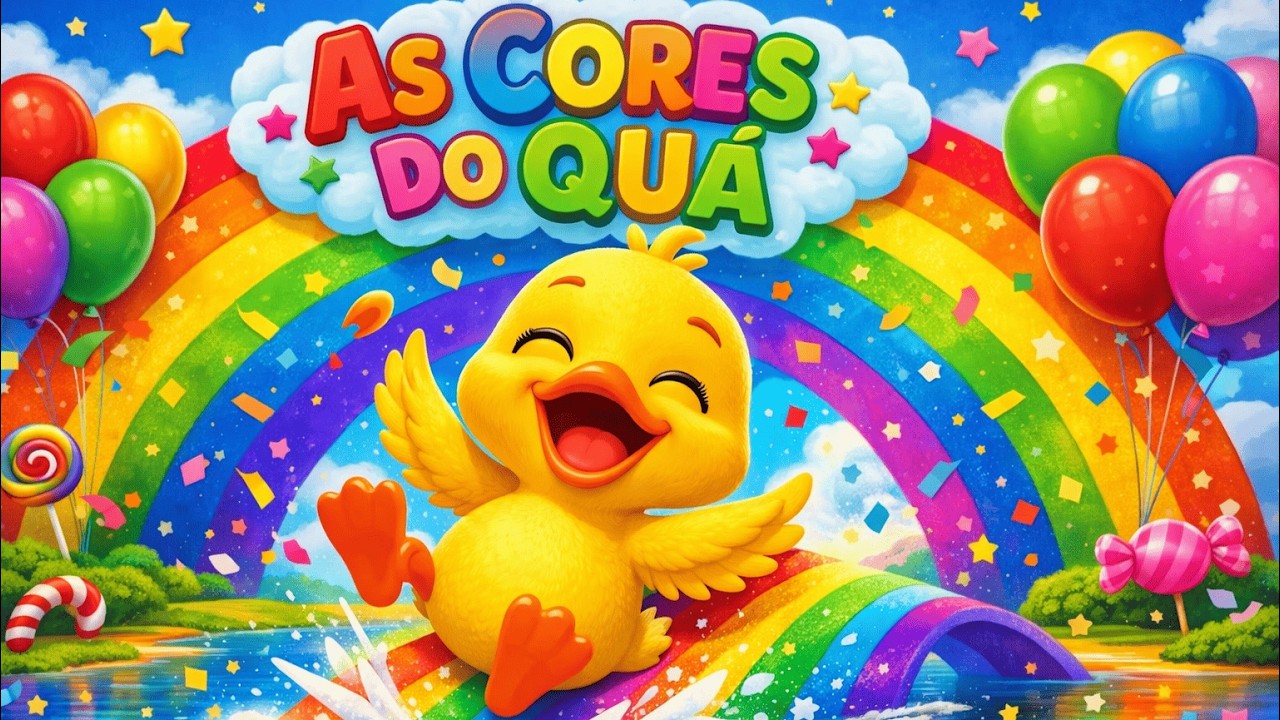 As Cores do Quá – Música Infantil Divertida!