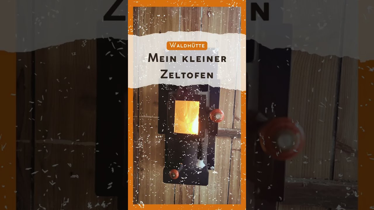 Mein Zeltofen in Aktion