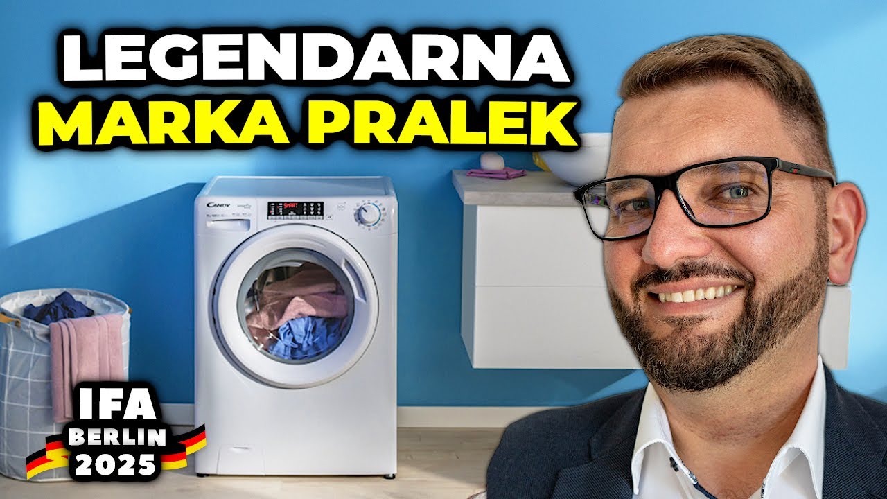 Candy &mdash; powr&oacute;t legendarnej włoskiej marki pralek. Zobacz co potrafi teraz!