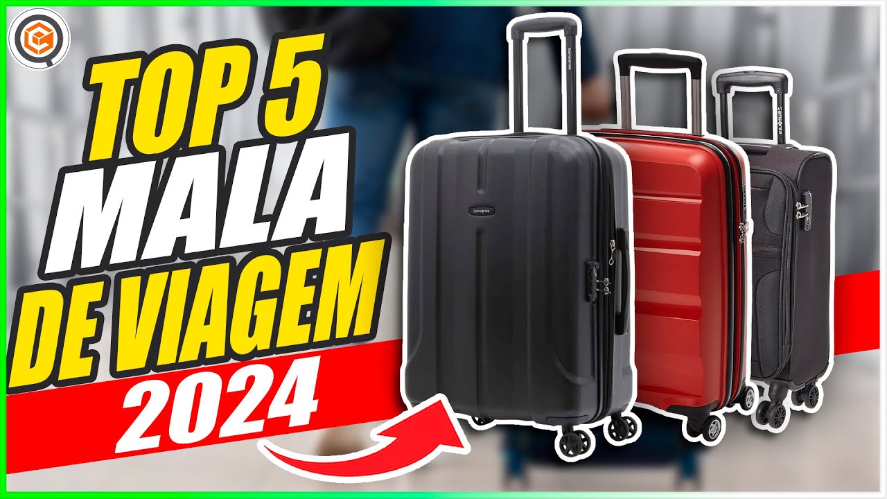5 MELHORES MALAS de VIAGEM para COMPRAR ATUALMENTE - GUIA COMPLETO de VIAGEM!