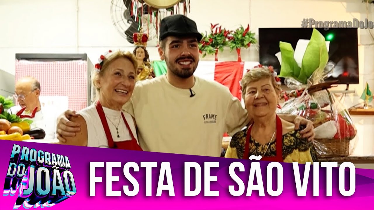 FESTA DE SÃO VITO - Programa do Joao