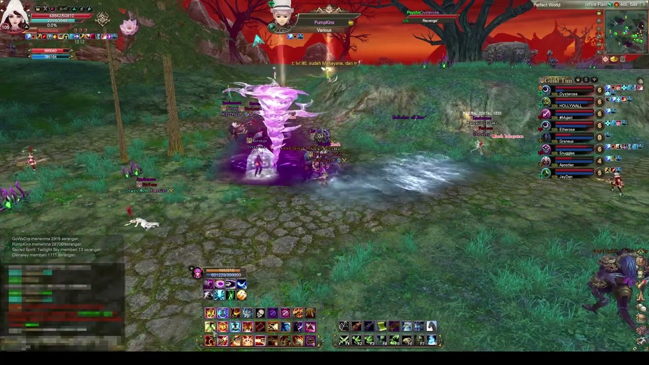 War Magnier Combo Duo Technician - Perfect World II Indonesia (Server Moonlight)