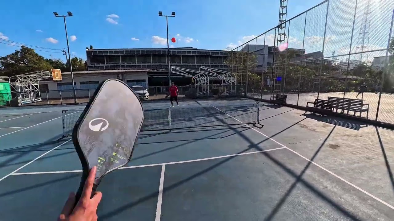 Afternoon pickleball session w/Alisa