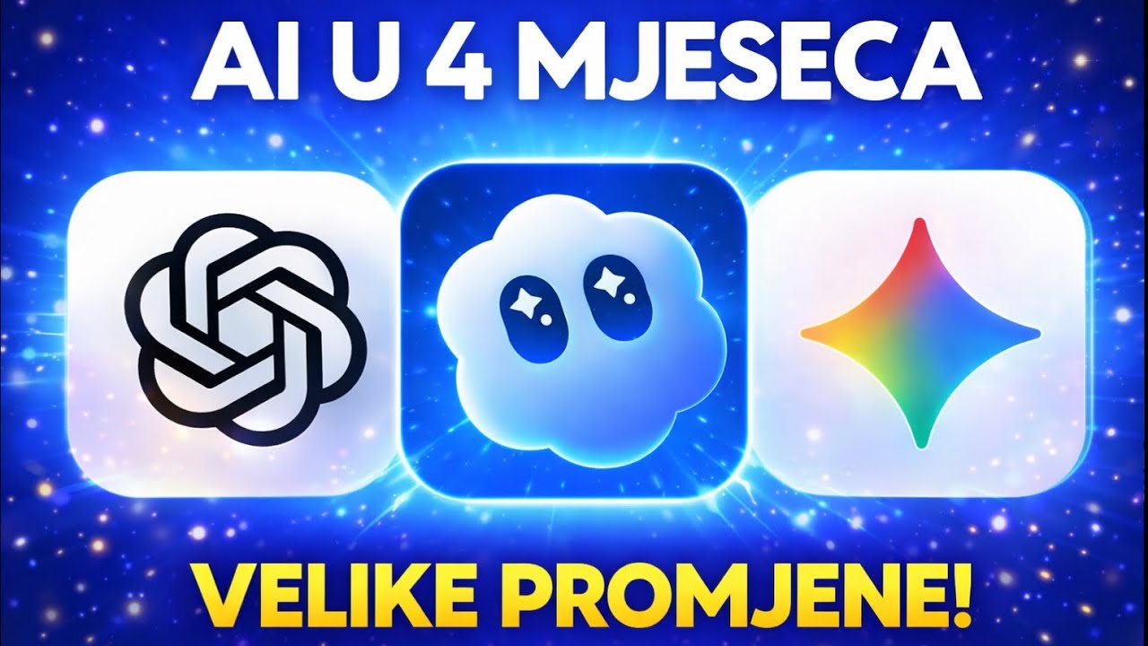 Kako se AI promijenio u 4 Mjeseca?