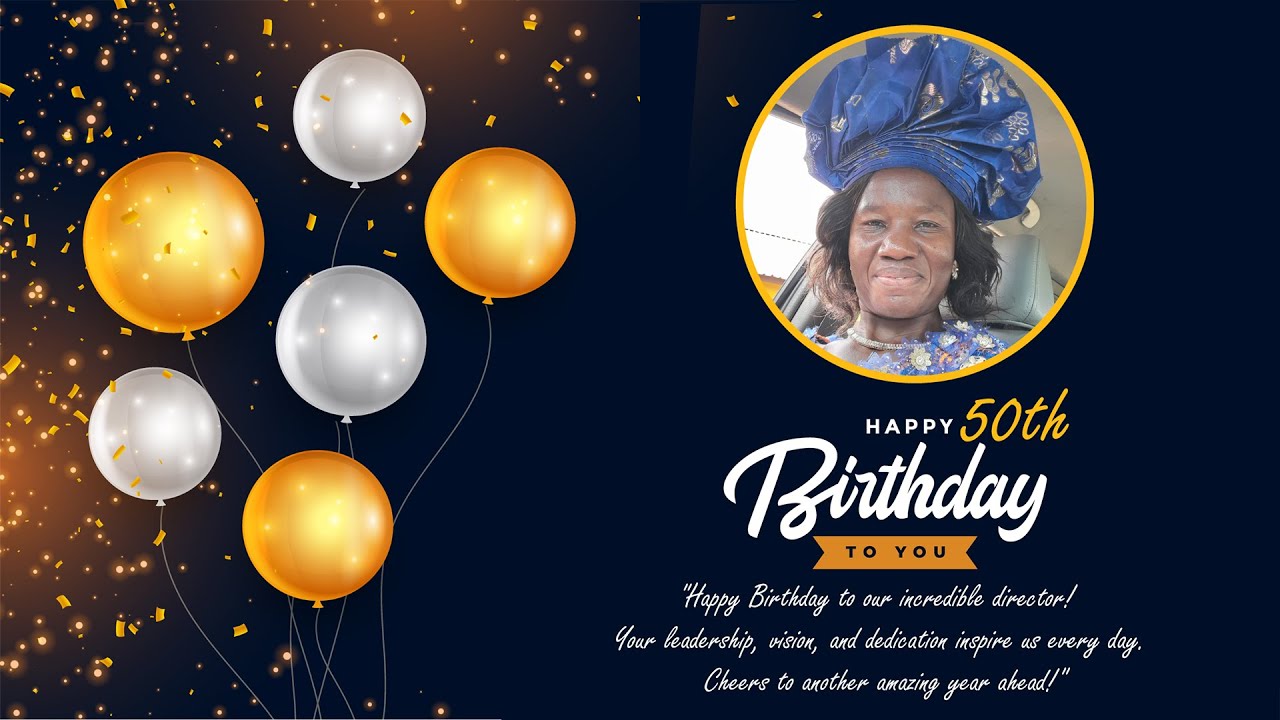 Happy Birthday Director Grace Andoh