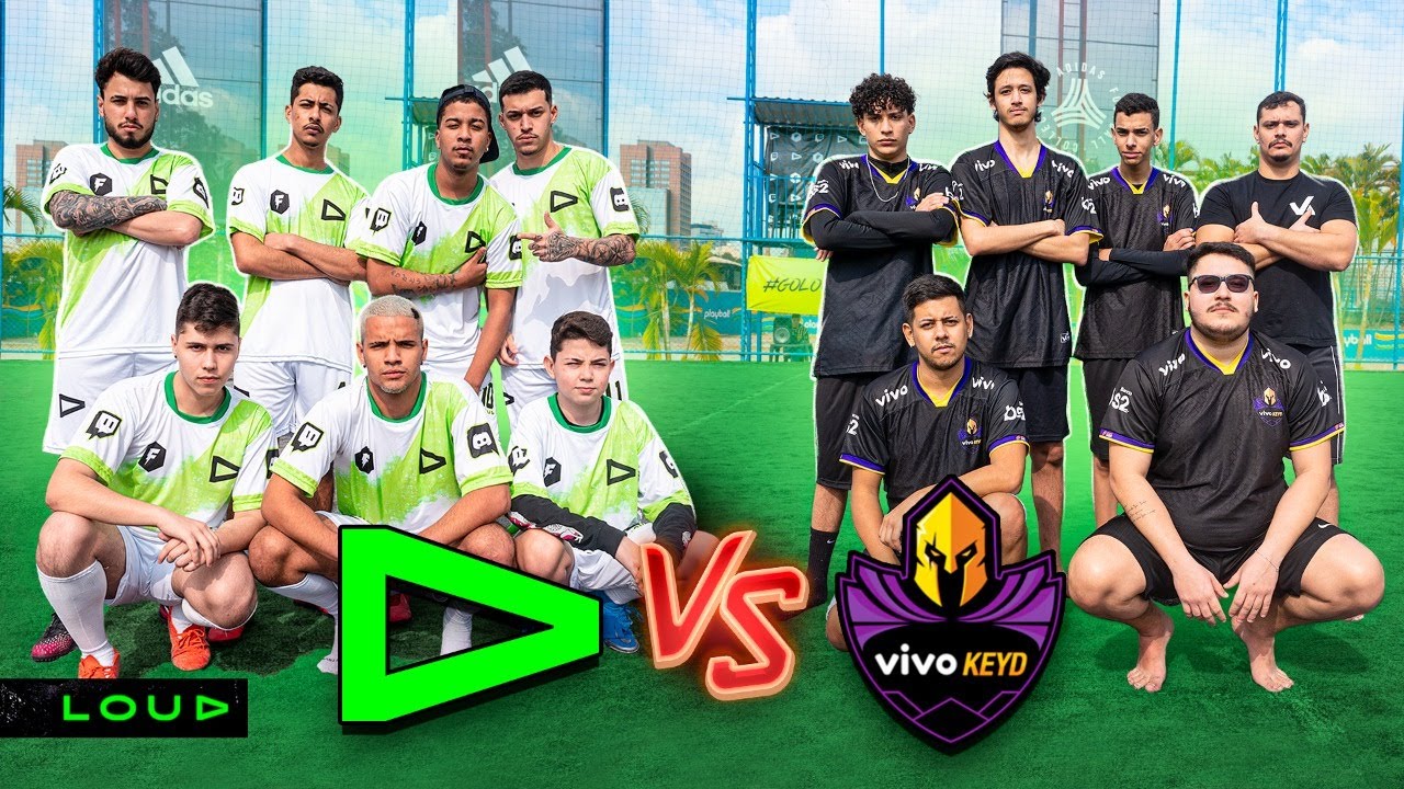 FUTEBOL DA LOUD vs VIVO KEYD!!
