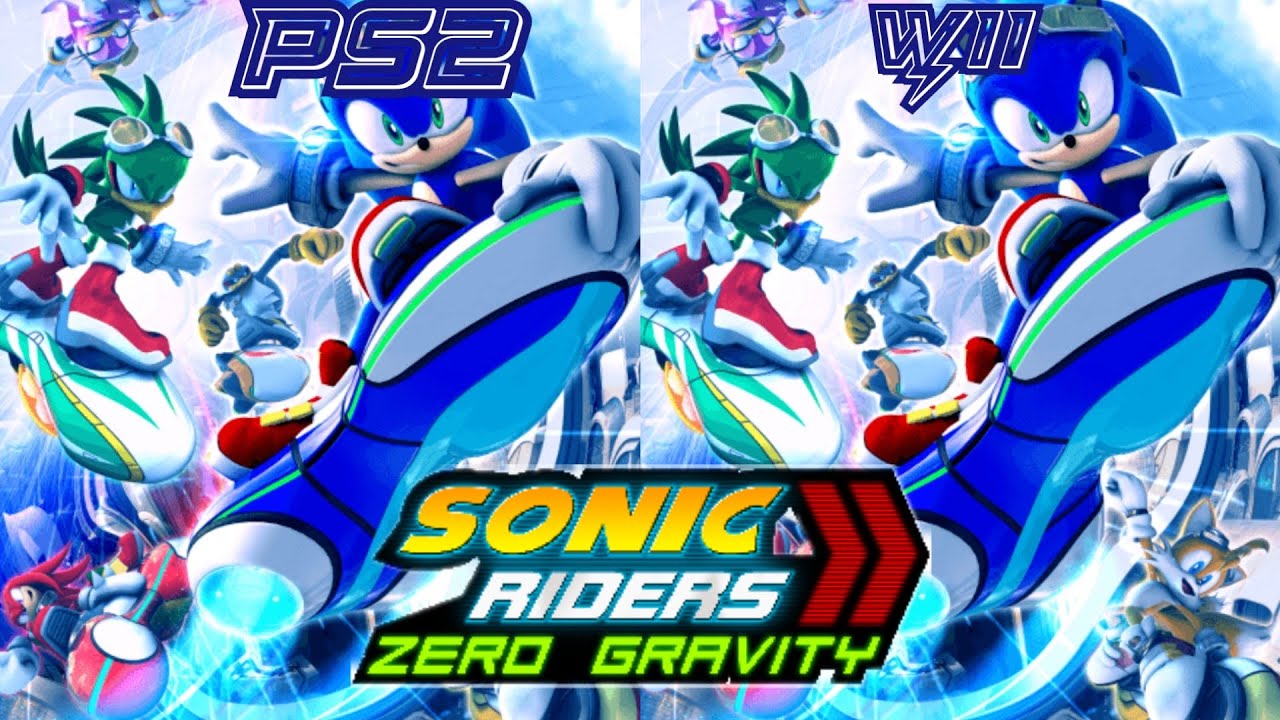 Sonic Riders: Zero Gravity (2008) | PS2 / Wii Graphics Comparison