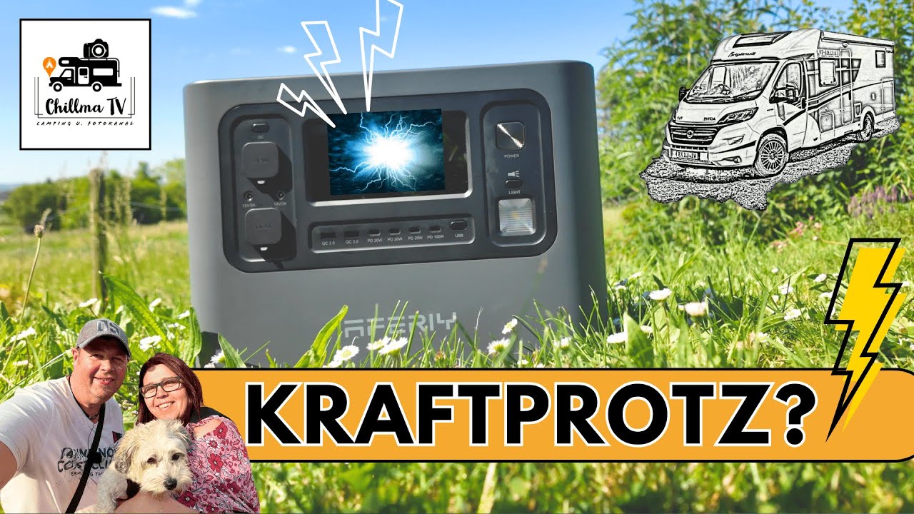 AFERIY POWERSTATION mit 2048Wh und 2400W Ausgangsleistung🔋Review - wichtige Zahlen und Fakten