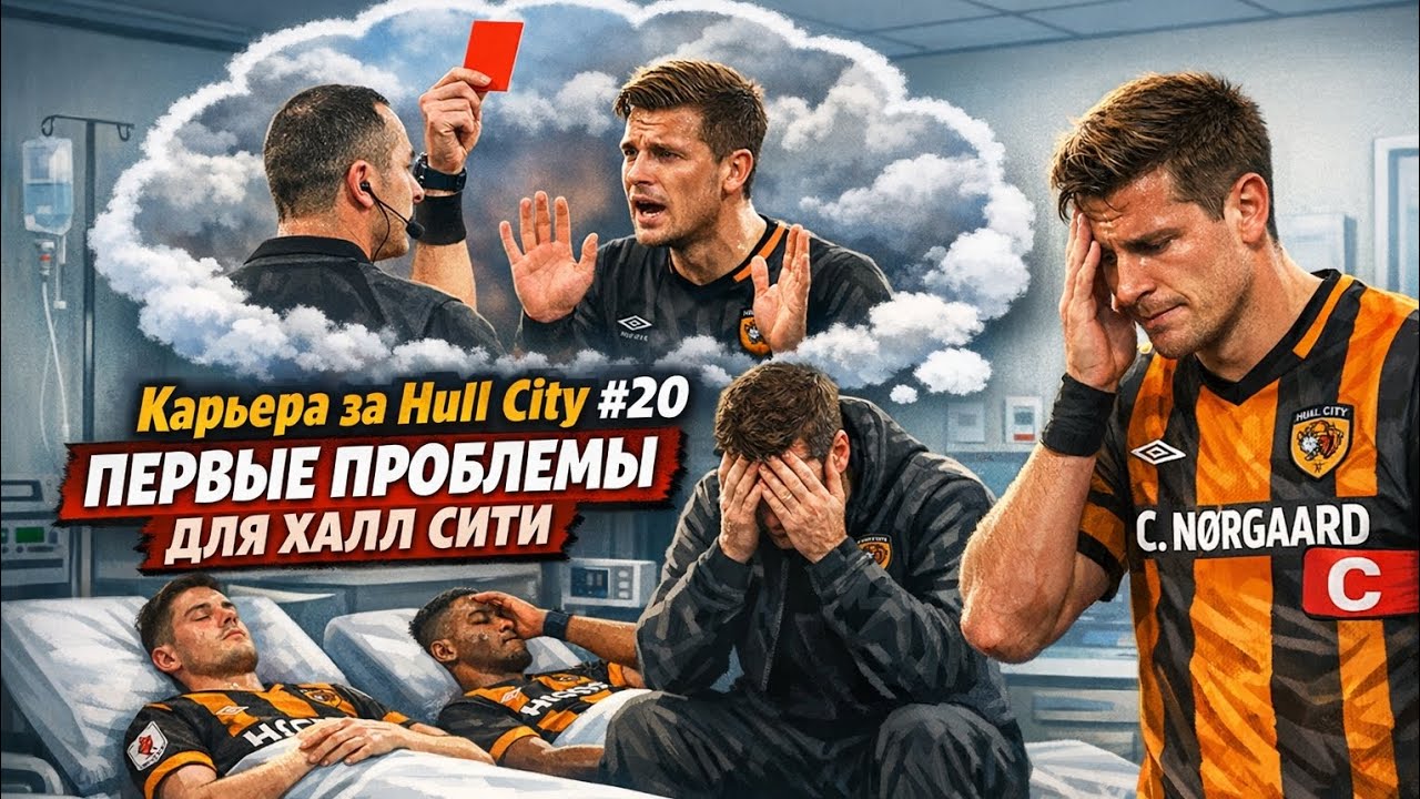 Карьера за Халл сити #20 первые проблемы у халл сити