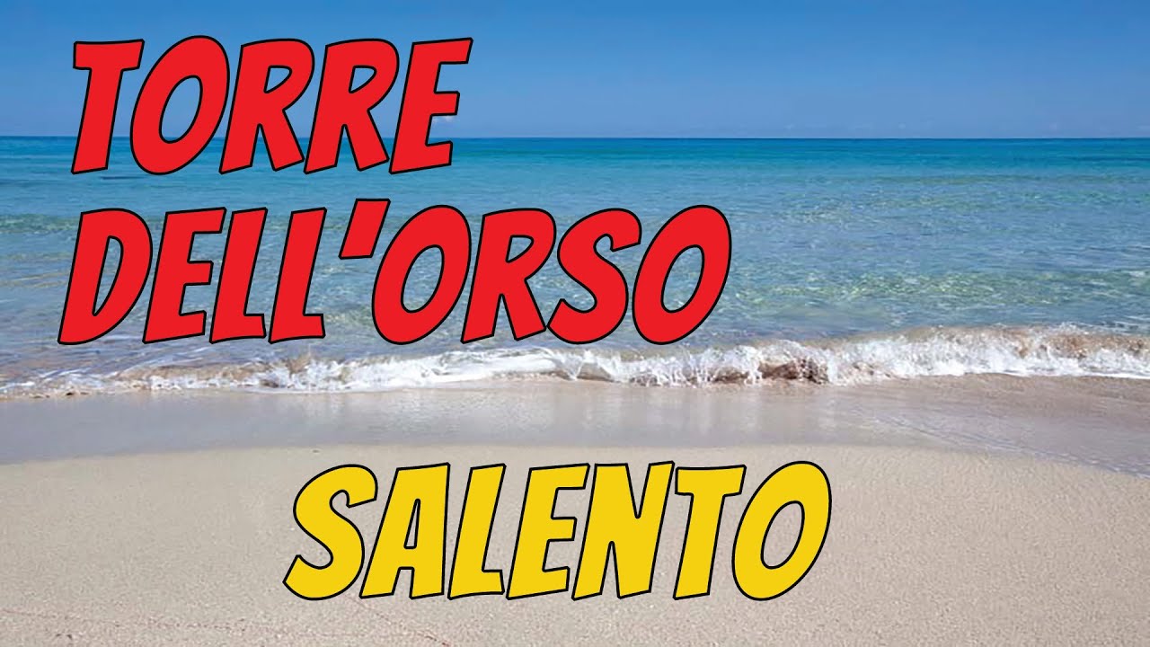 SALENTO - TORRE DELL'ORSO  Lecce Puglia Italia  4K