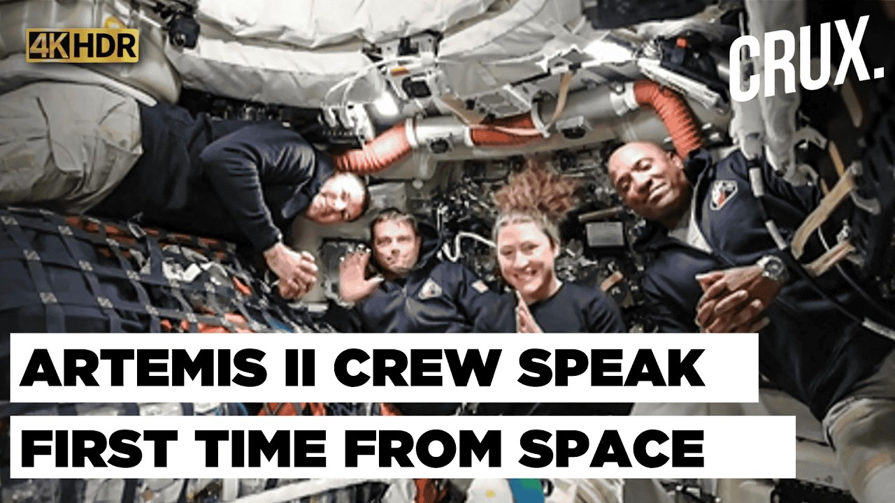 NASA Artemis II Astronauts Describe 'Spectacular Moment' In Space After Leaving Earth's Orbit | 4K