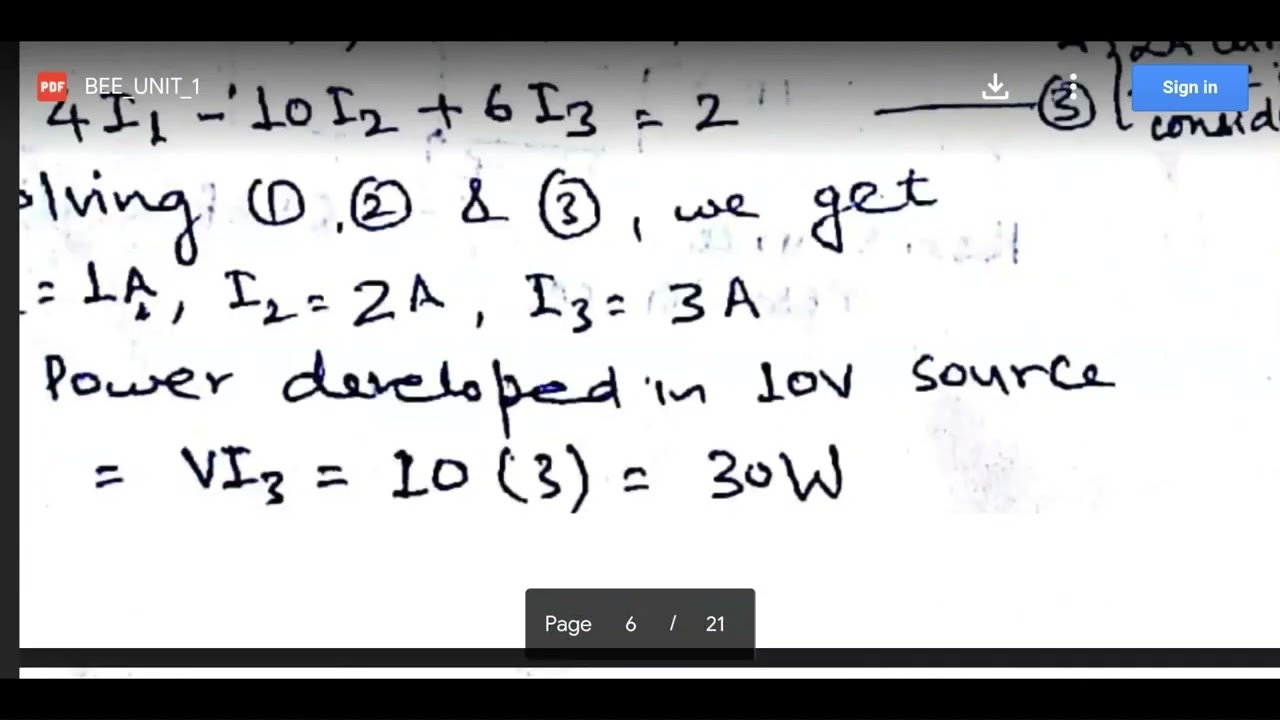 Maxwell circulating current theorem I Shashi Kant Vij