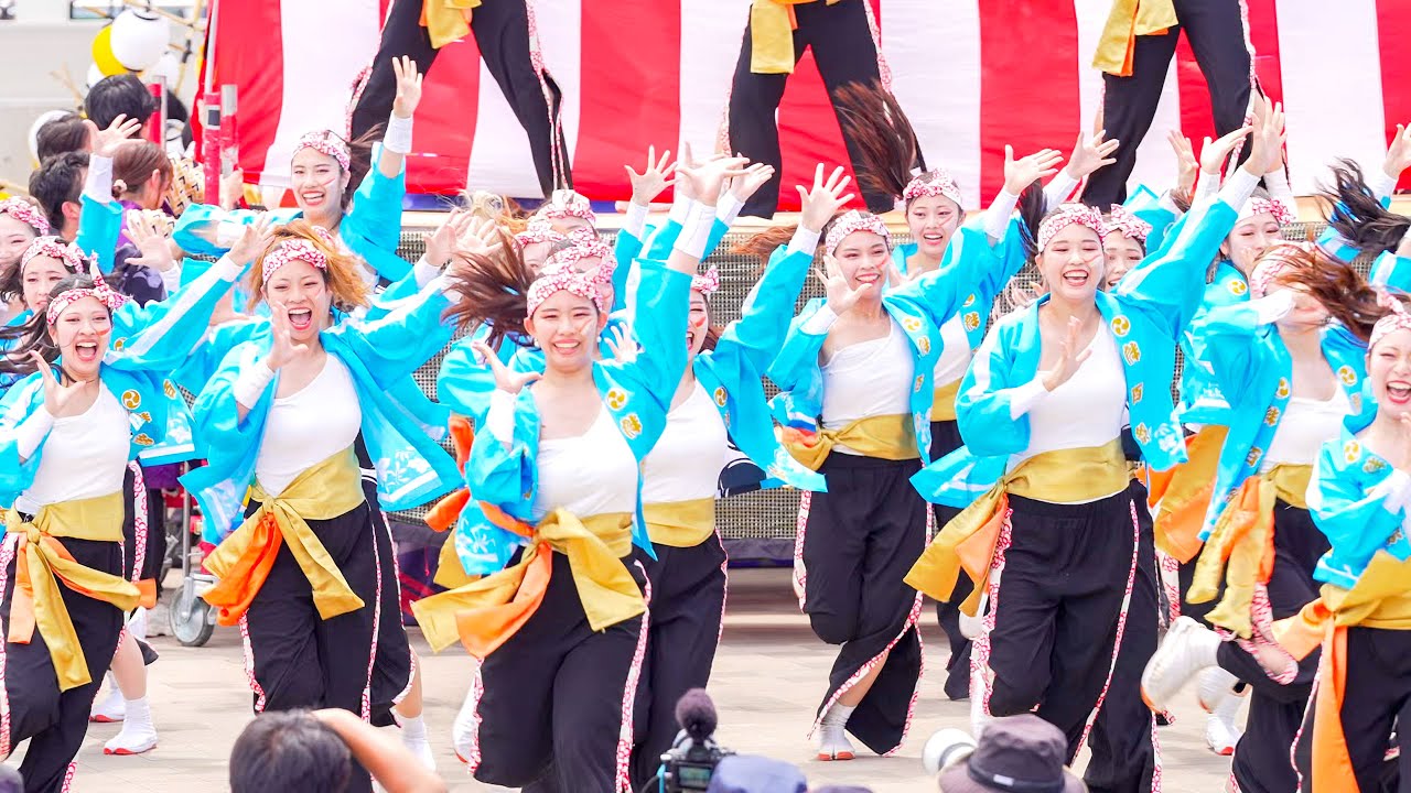 [4K] 絆百祭  2024年度演舞『衝動』 Sailing KOBE 2024 (中央)