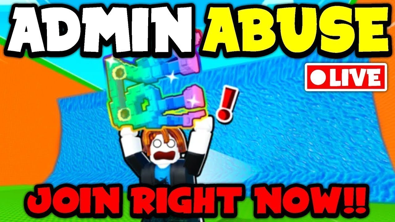 🔴LIVE - ADMIN ABUSE in Escape Tsunami For Brainrots! Roblox (JOIN FAST)