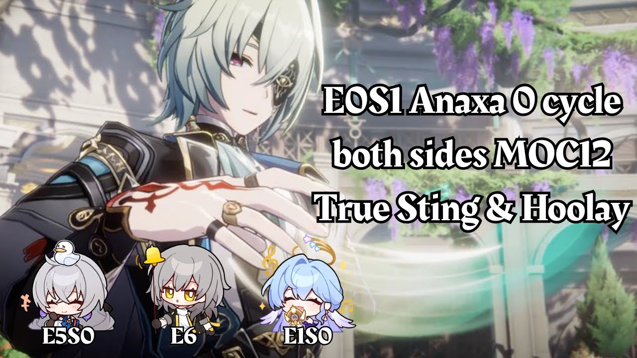 HSR 3.4 E0S1 Anaxa 0 cycle both sides MOC12 (True Sting & Hoolay) (No Tribbie)