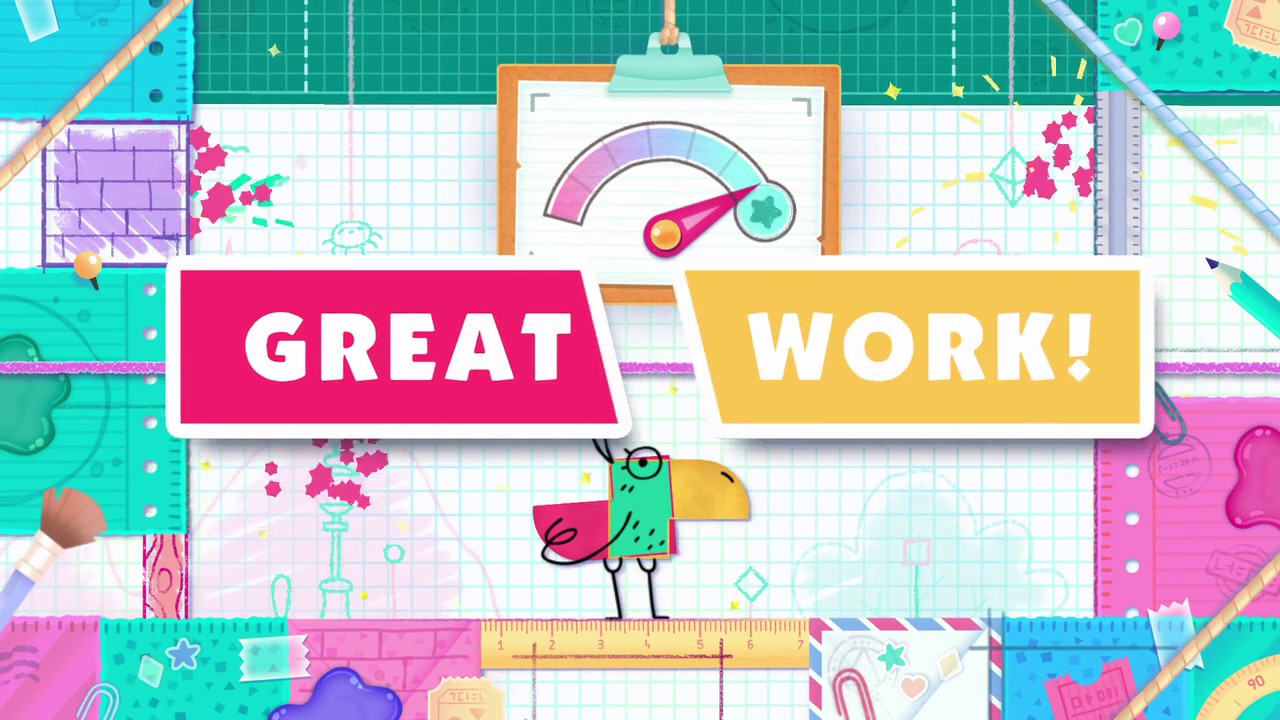 Snipperclips eShop Demo Single Player Complete Playthrough