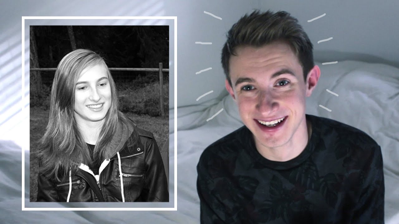 REACTING TO OLD PHOTOS - FTM Transgender