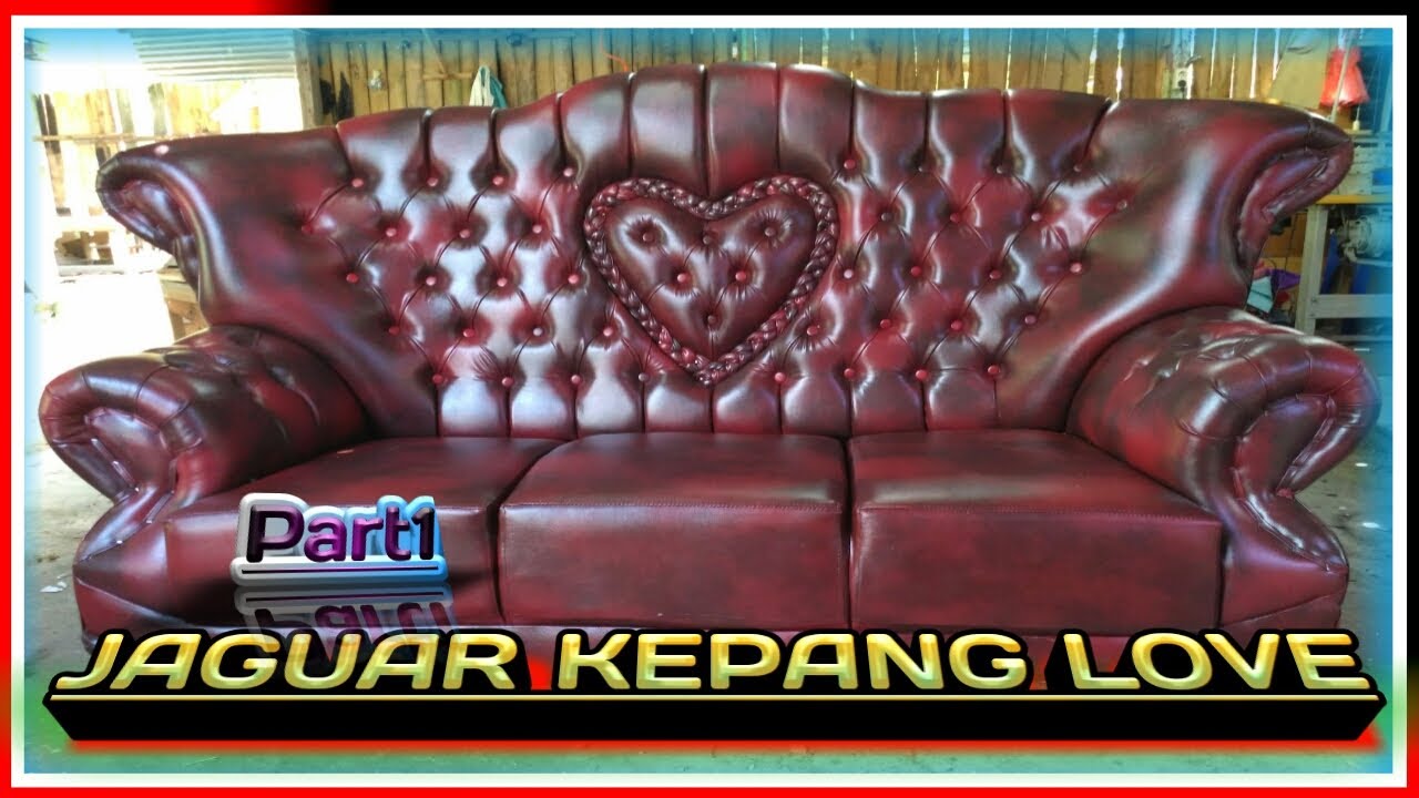 Cara dan tahapan memasang kain sofa || jaguar