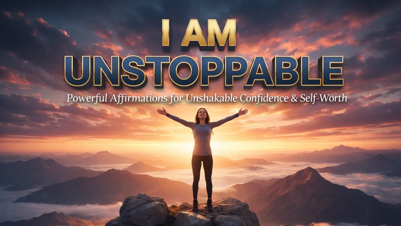 I AM UNSTOPPABLE: Powerful Affirmations for Unshakable Confidence & Self-Worth