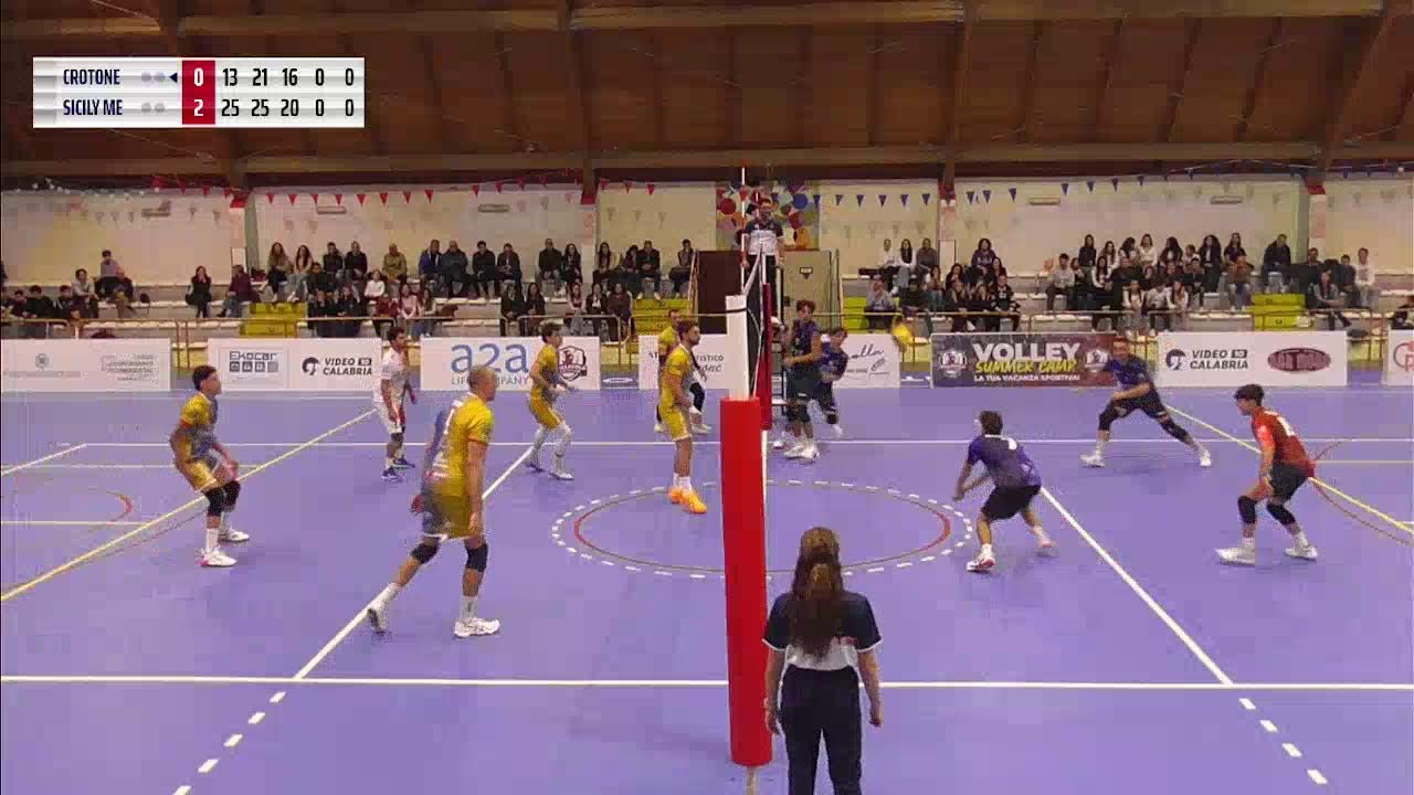 Pallavolo Crotone vs Sicily B.Volley