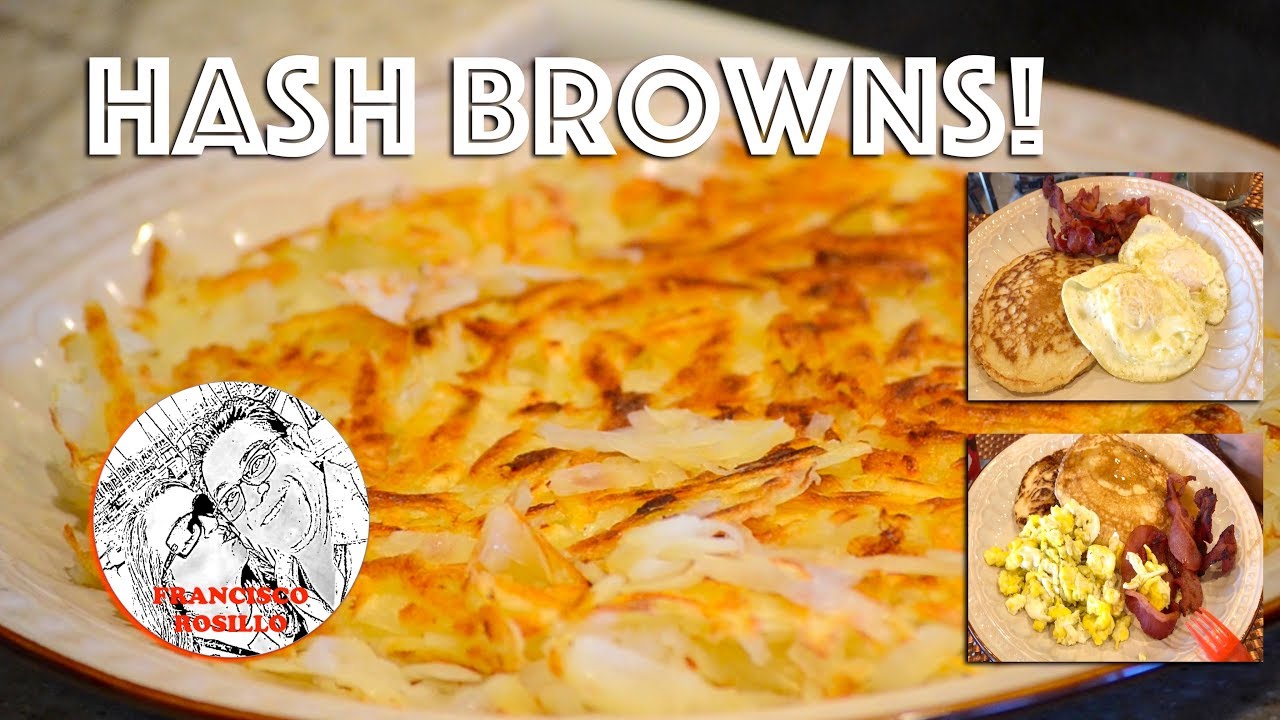 Hash Browns - Como hacer Hash Browns - Receta de Hash Browns