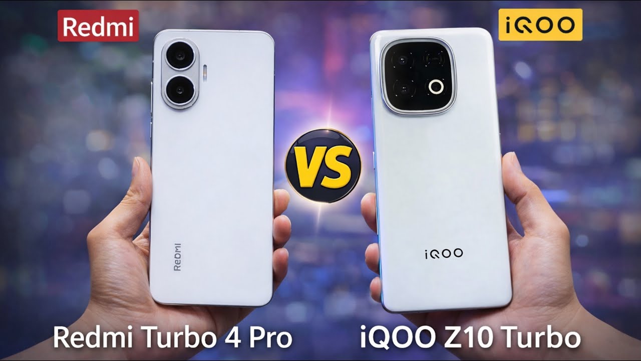 Redmi Turbo 4 Pro vs iQOO Z10 Turbo 😱 | 2026 Best Budget Beast?