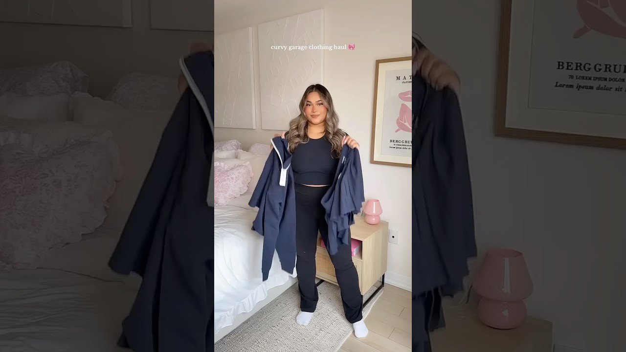 Garage clothing haul as a size large girly 🤍✨ the first set is my fave 😍 #tryonhaul