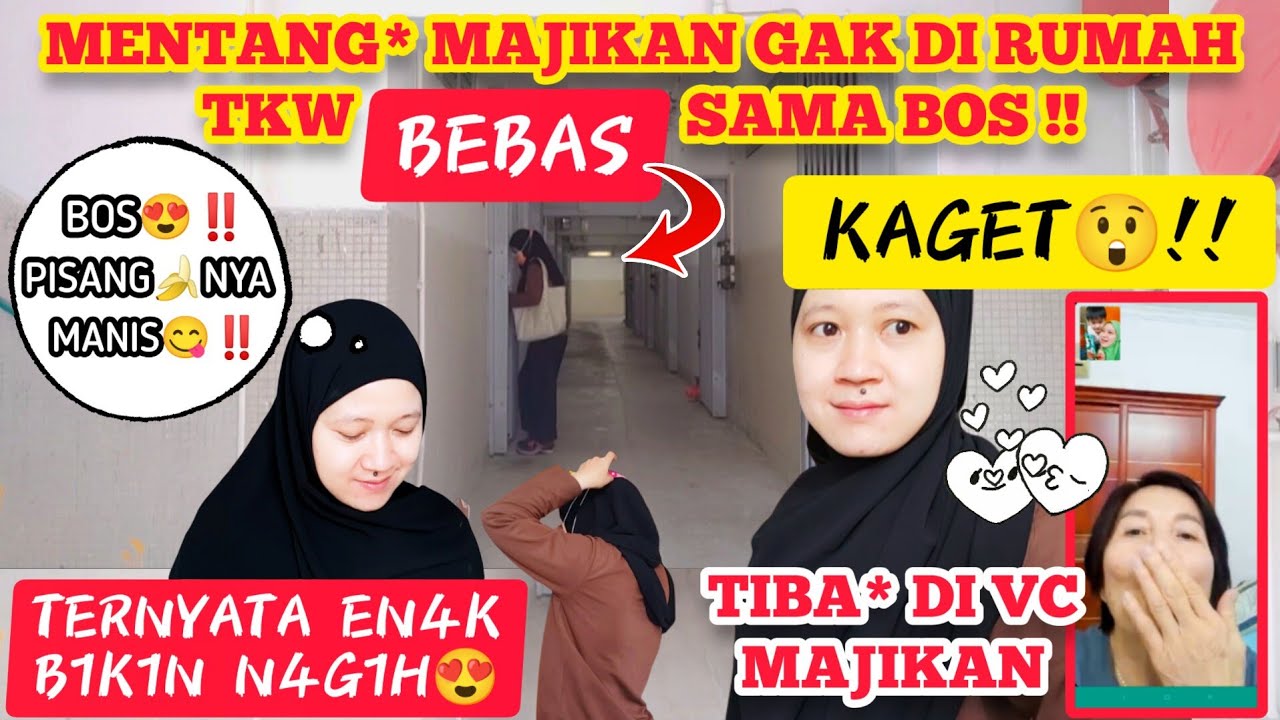 PISANG🍌BOS MANIS⁉️TKW di Tinggal MAJIKAN 3 Hari Sampai Melakukan INI😲⁉️Di rumah BOS SENDIRI Loh‼️