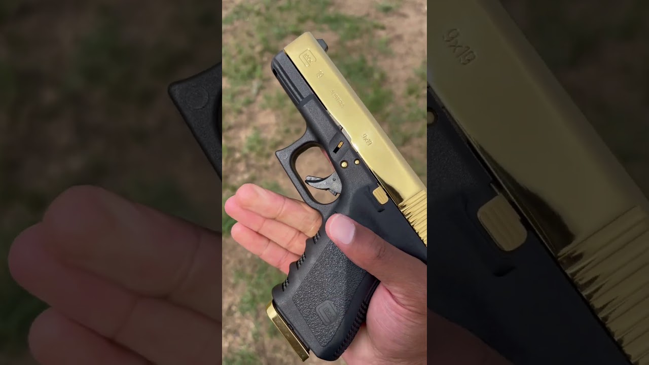 Binary Gold Glock 19 gen 3